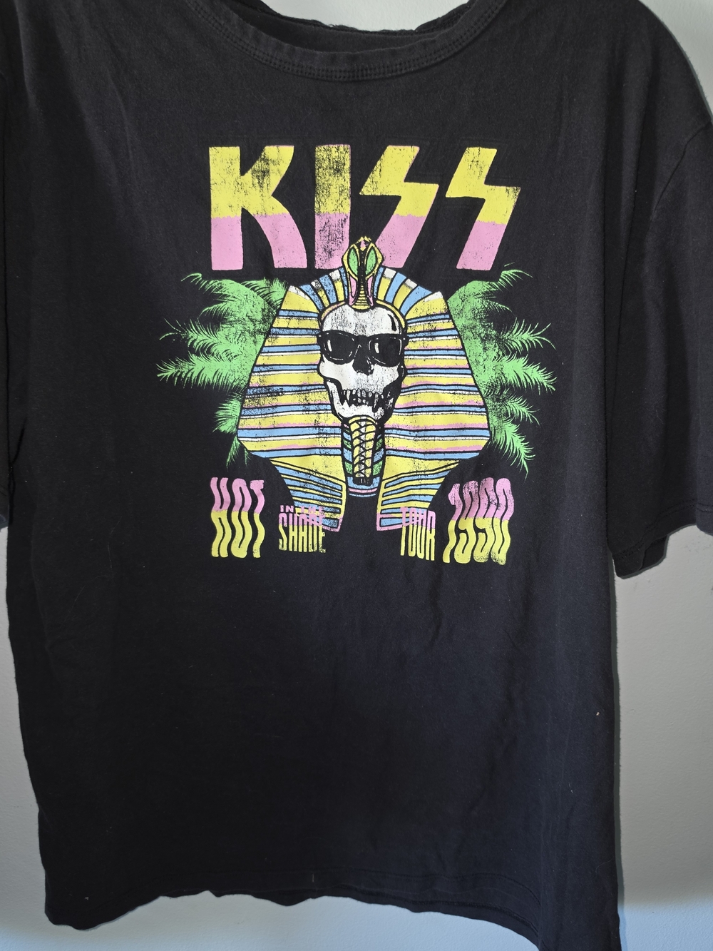 Vintage Kiss Concert shirt, 1990 Mens xL The Shade Tour, vintage concert shirt